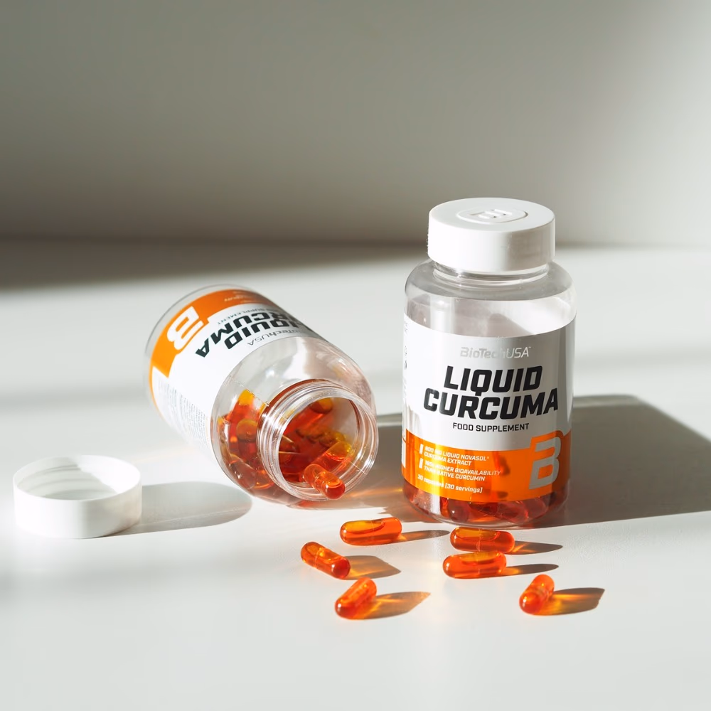 BioTechUSA Liquid Curcuma 30 Capsules: Turmeric Extract with Enhanced Absorption for Joint & Immune Support 2