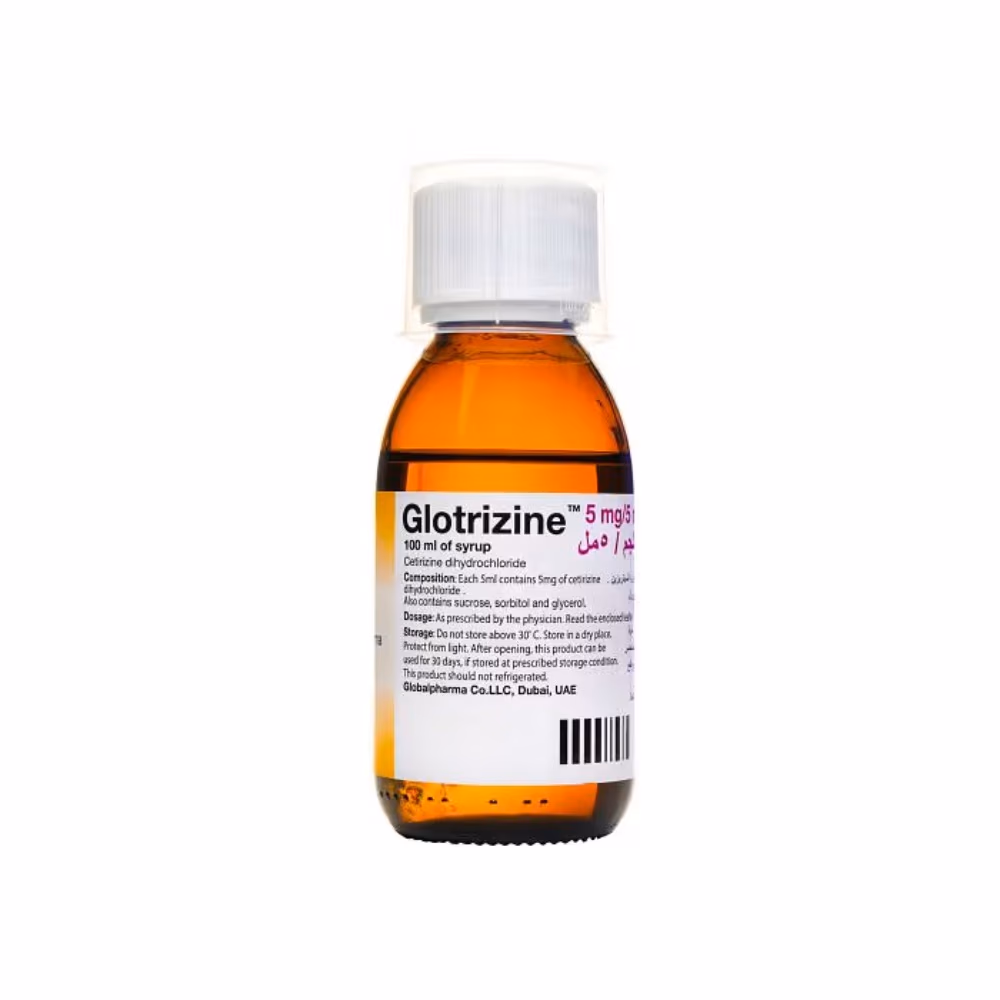 Glotrizine Syrup 5mg/5ml – 100ml 2