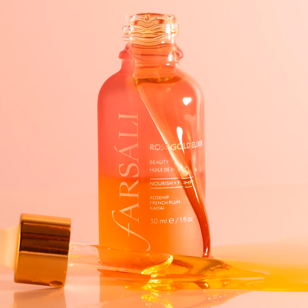 Farsali Rose Gold Elixir 24K Gold Beauty Oil 30ml 3