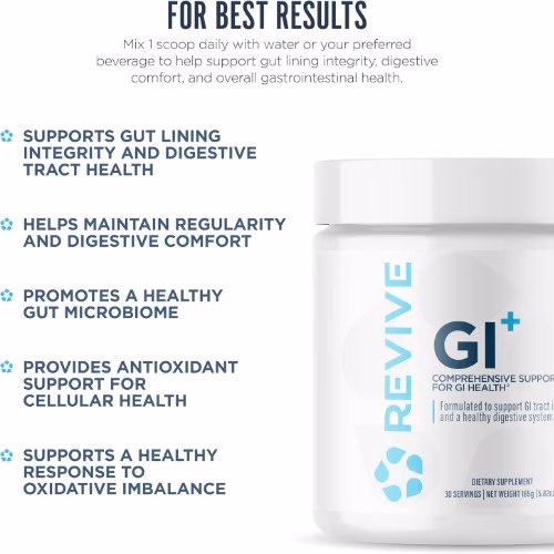 Revive GI Plus 165g – Gut Health & Digestive Support Powder 2