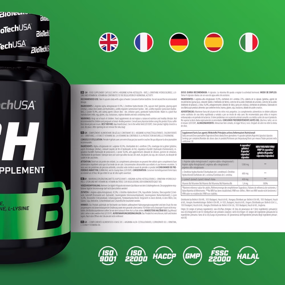 BioTechUSA GH - 120 Capsule 2