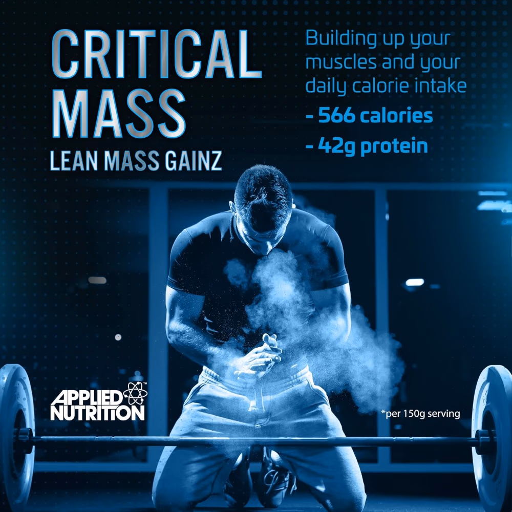 Applied Nutrition Critical Mass Lean Mass Gainer Chocolate Flavor - 6Kg 3