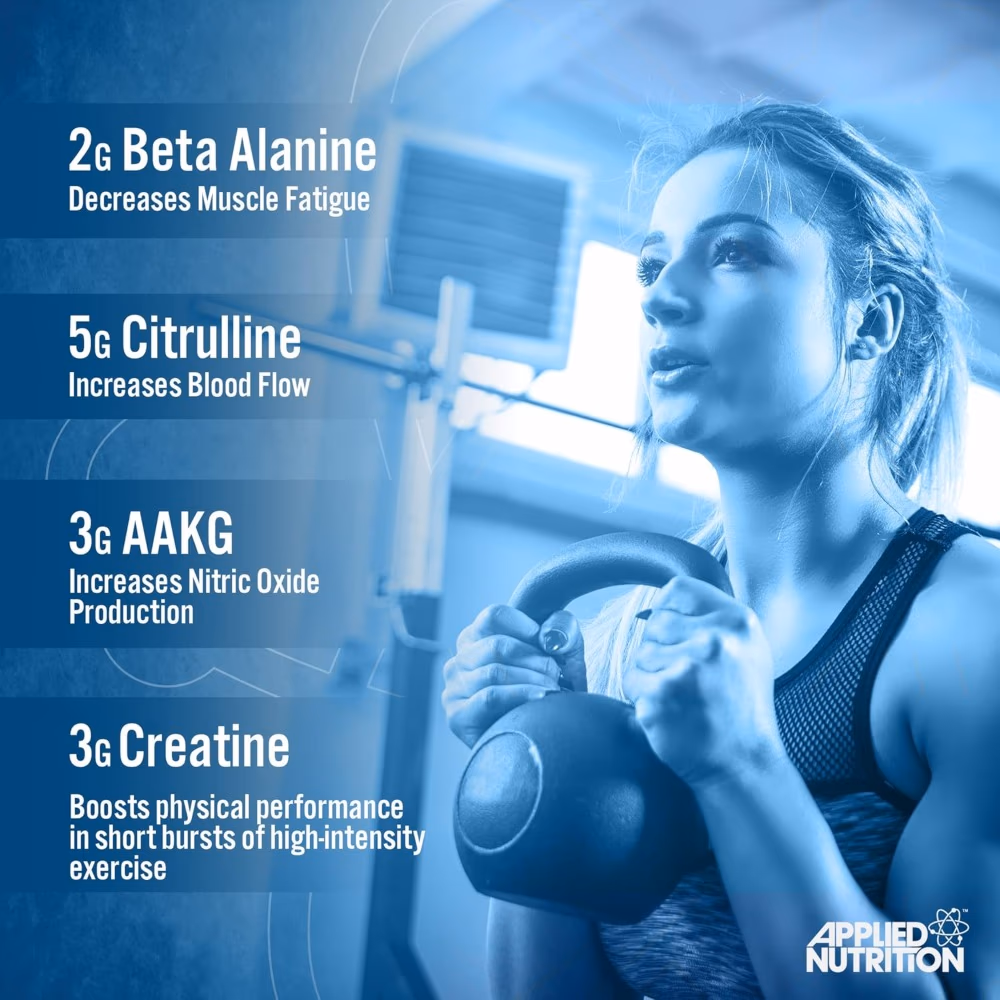 Applied Nutrition Pump 3G Pre-Workout Fruit Burst Flavor - 375gm 4