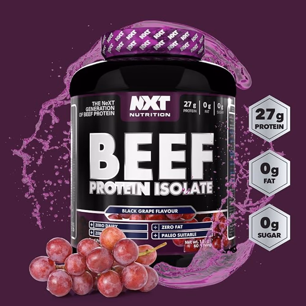 NXT Beef Protein Isolate Black Grape 1.8Kg 2