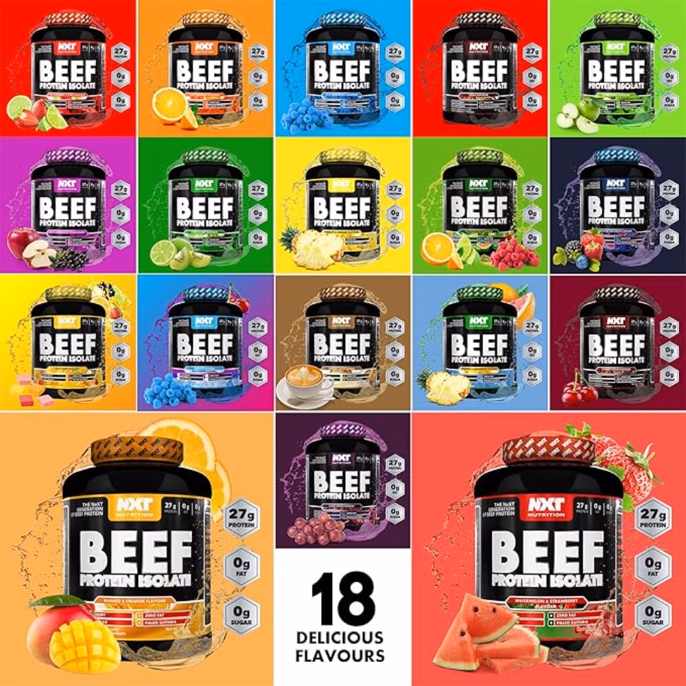 NXT Beef Protein Isolate Black Grape 1.8Kg 6
