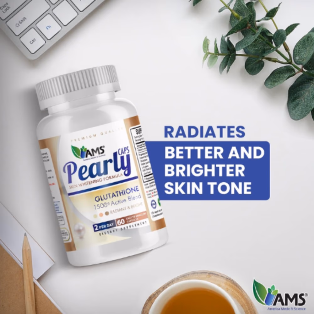 AMS Pearly Skin Whitening – 60 Capsules 4