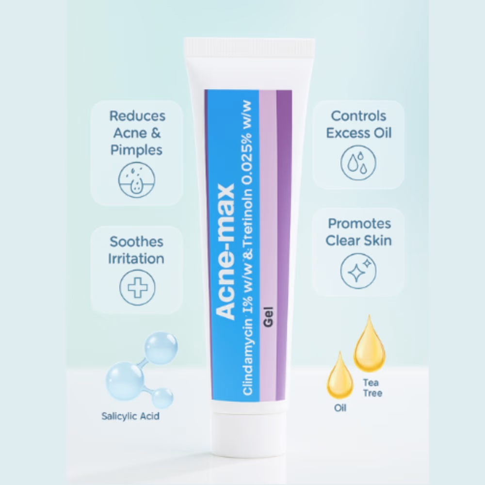 Acne-Max Gel 30gm – Topical Skincare Gel for Acne-Prone Skin 2