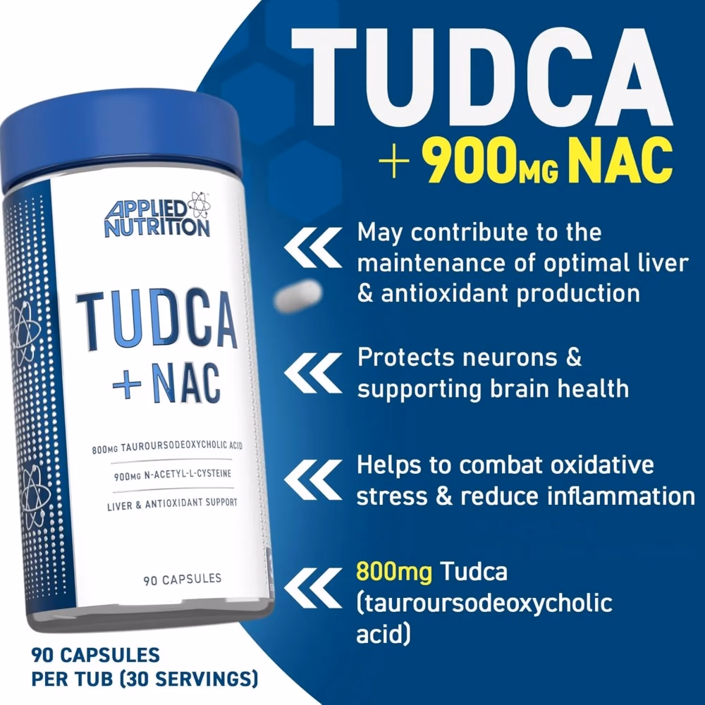 Applied Nutrition Tudca+NAC - 90 Capsules 2
