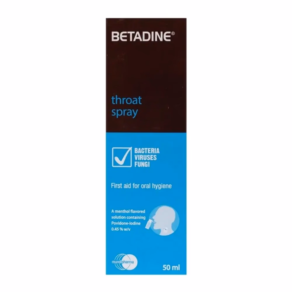 Betadine Sore Throat Spray 50ml 3