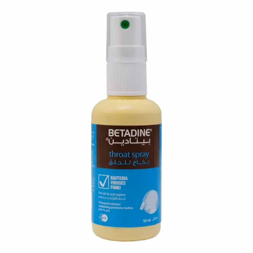 Betadine Sore Throat Spray 50ml 4