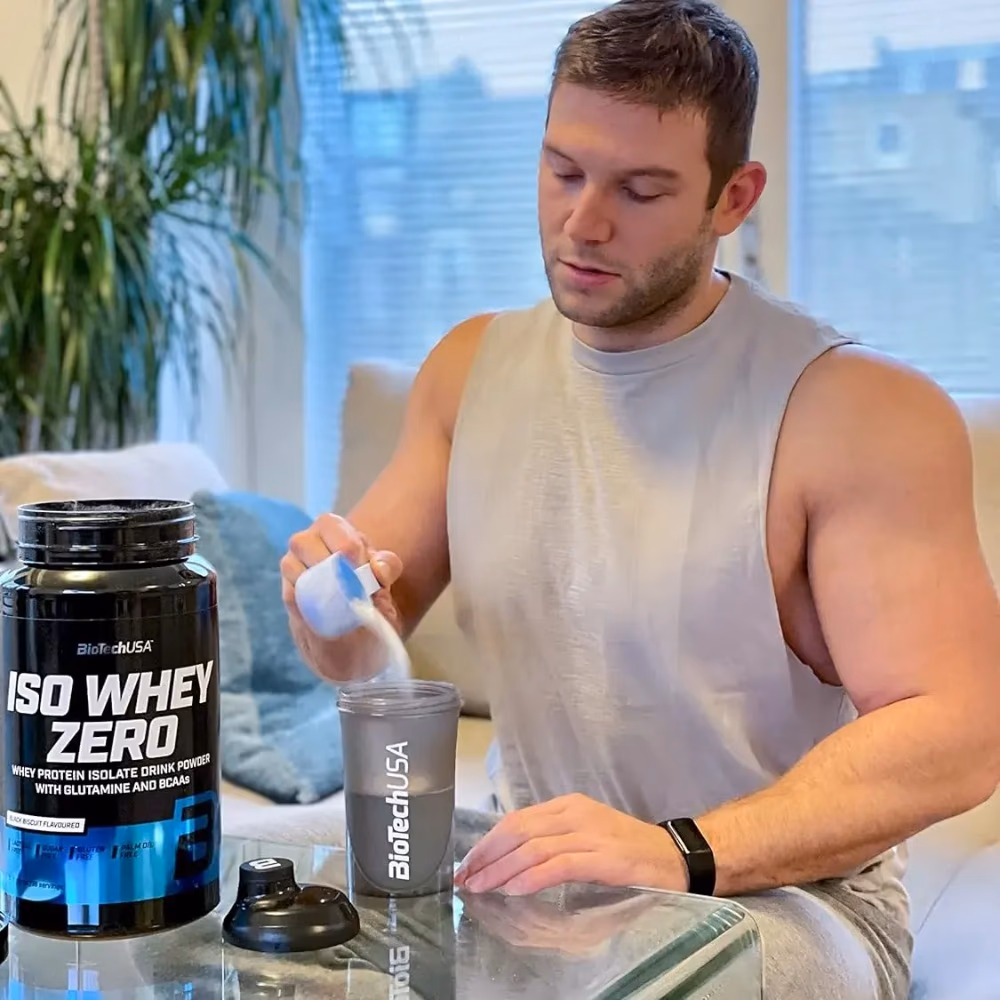 BioTechUSA Iso Whey Zero Tiramisu 908g – Lactose-Free Whey Protein Isolate 7
