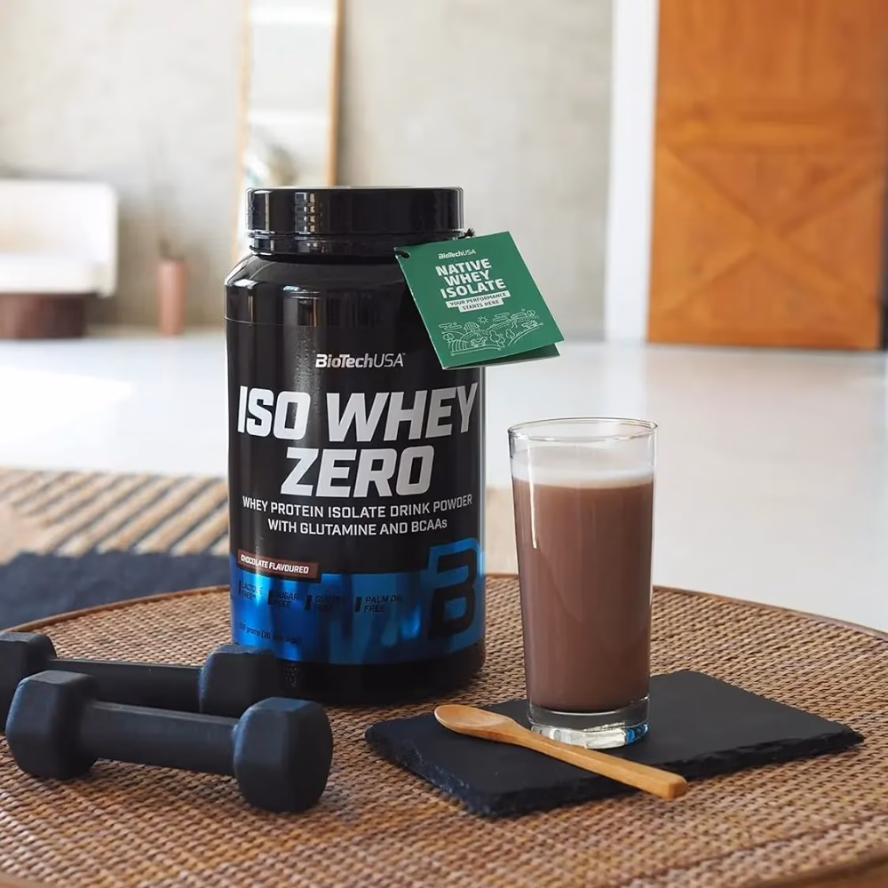 BioTechUSA Iso Whey Zero Chocolate 908g: Lactose-Free Whey Protein Isolate 3