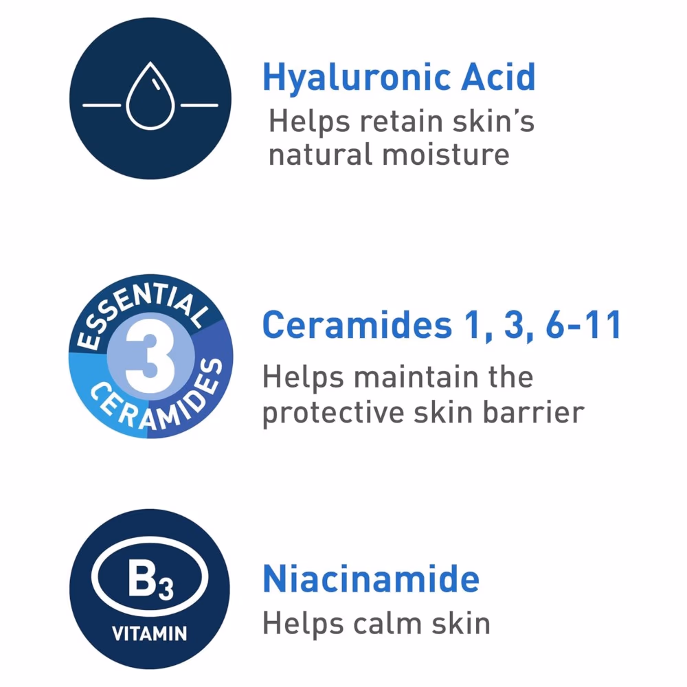 CeraVe Foaming Facial Cleanser 237ml - For Normal to Oily Skin 3