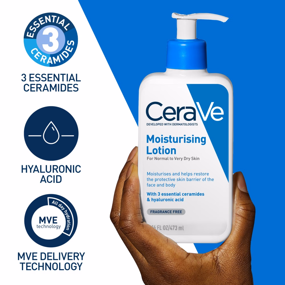 CeraVe Moisturizing Lotion 473ml - For Dry to Very Dry Skin 3