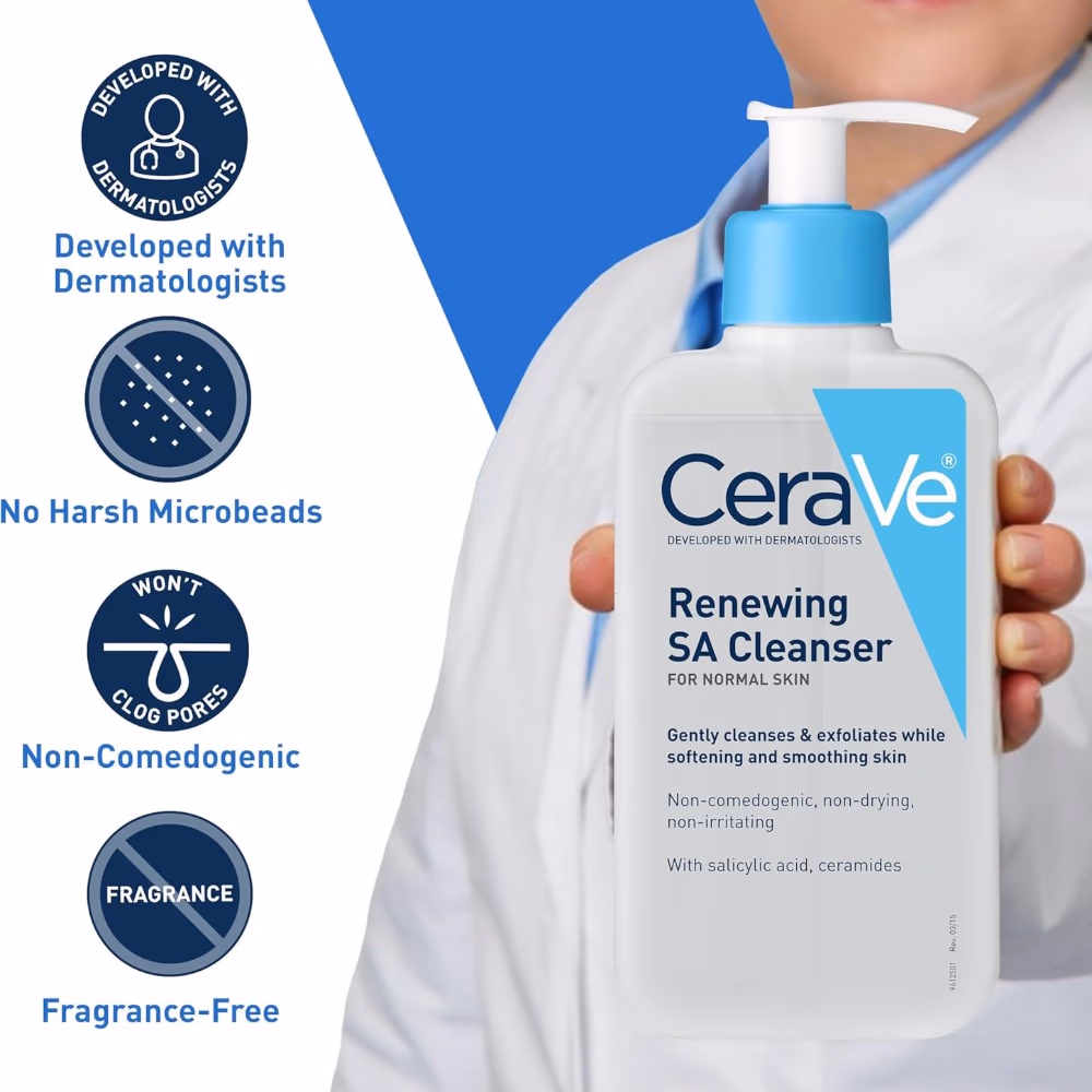 CeraVe Renewing SA Cleanser - 473ml 2
