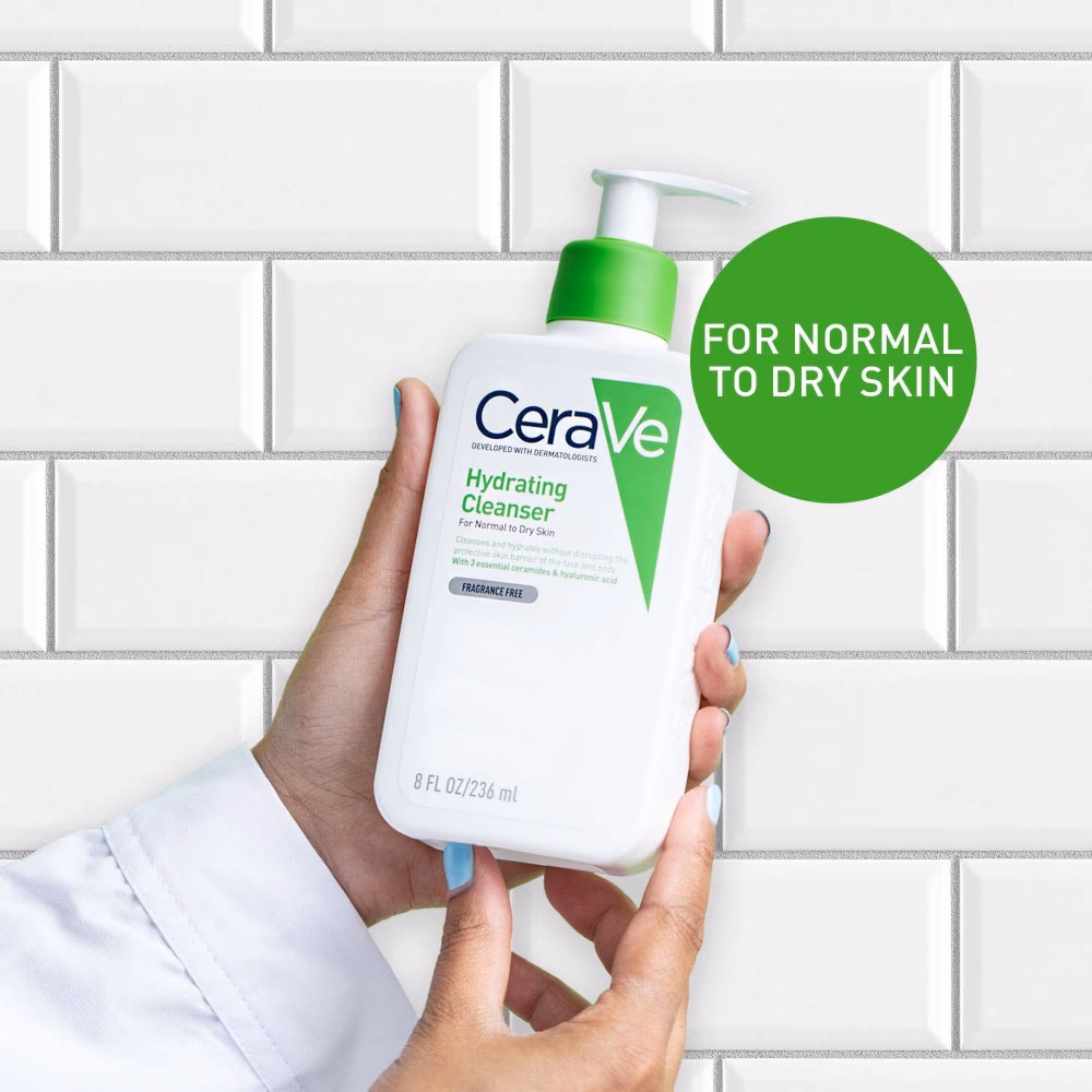 Cerave Hydrating Cleanser For Normal To Dry Skin 236ml 7