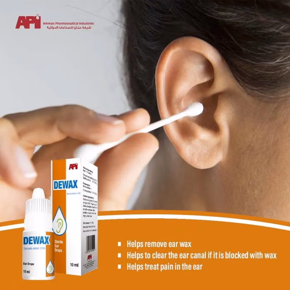 Dewax Ear Drops 10 ml 3