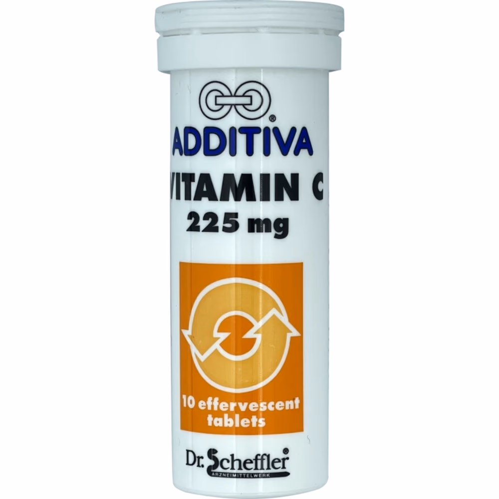 Additiva Vit C 225mg 10 Effervescent Tablets 2