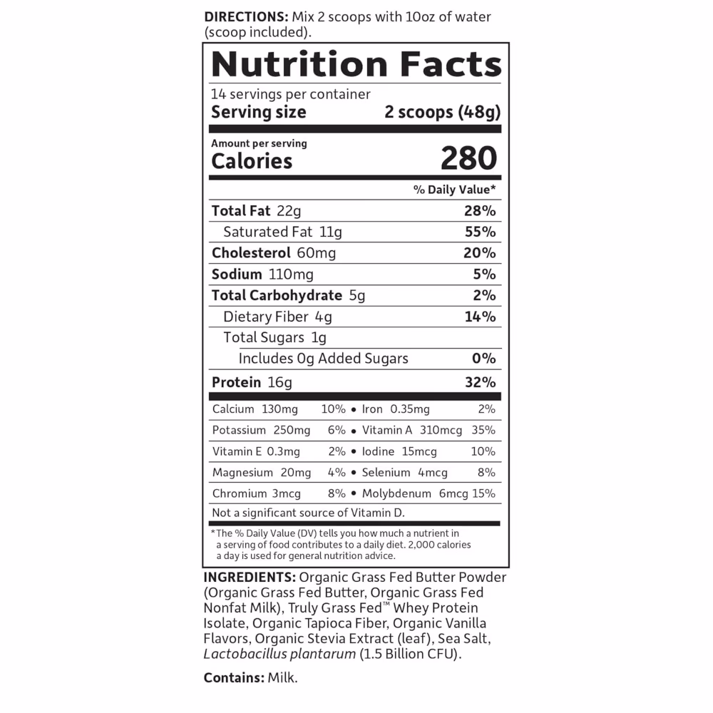 Garden of Life Dr. Formulated Keto Meal Balanced Shake 672g Vanilla 2