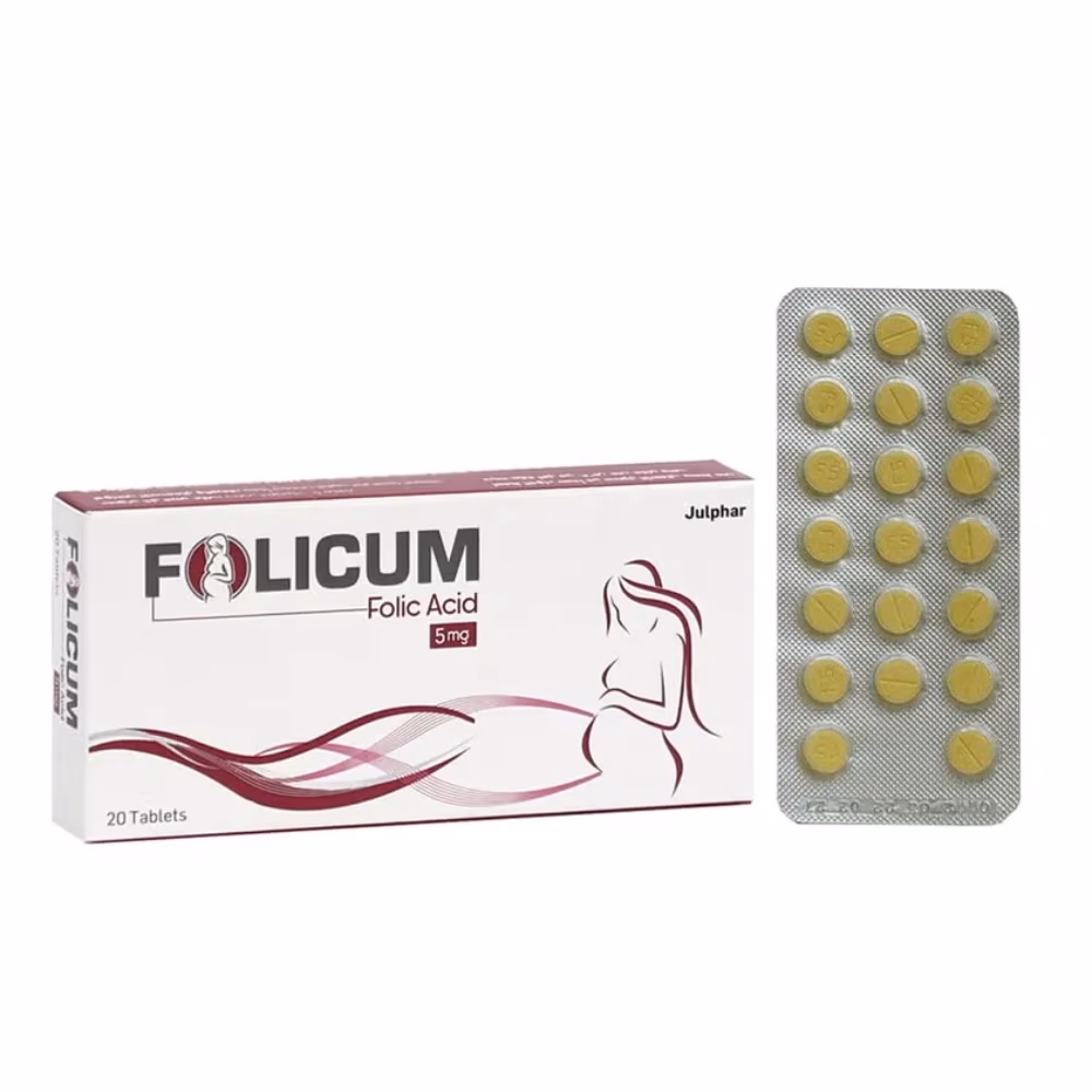 Folicum 5Mg Tablet 5