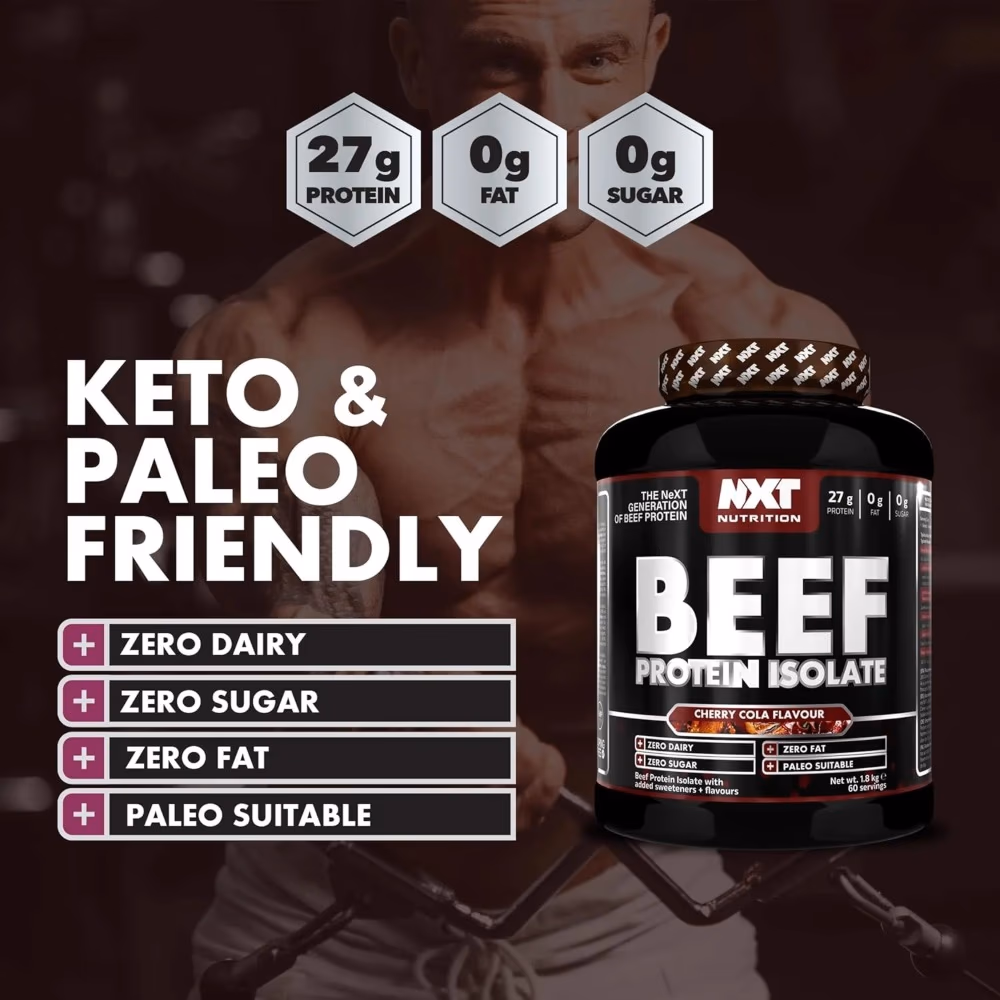 NXT Beef Protein Isolate Cherry Cola 1.8Kg 5