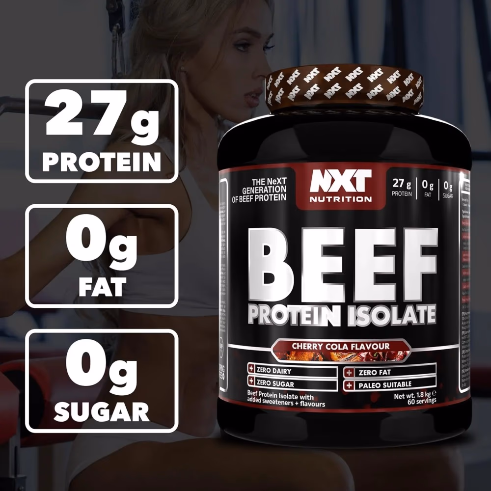 NXT Beef Protein Isolate Cherry Cola 1.8Kg 3