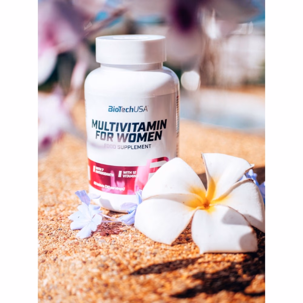 BioTechUSA Multivitamin for Women 60 Capsules: Daily Nutrient Support for Energy, Immunity & Hormonal Balance 5