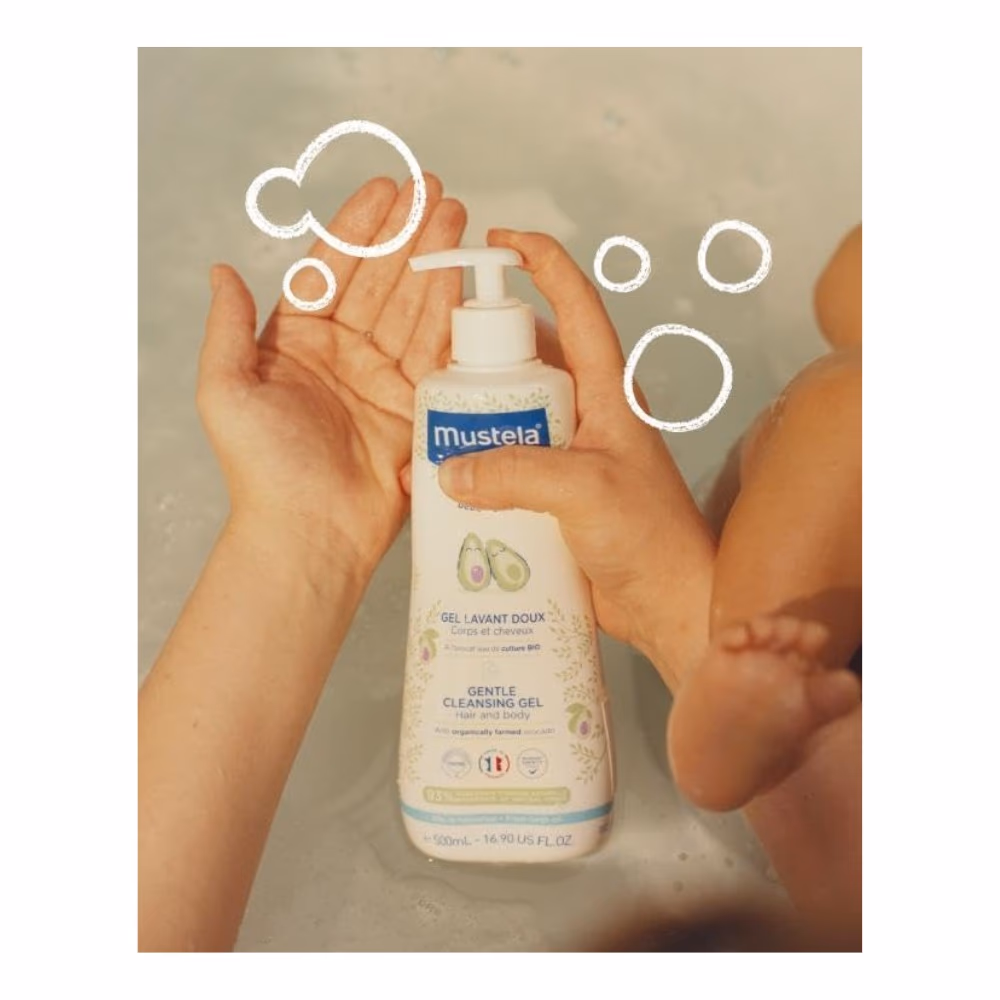 Mustela Gentle Cleansing Gel 500ml  3
