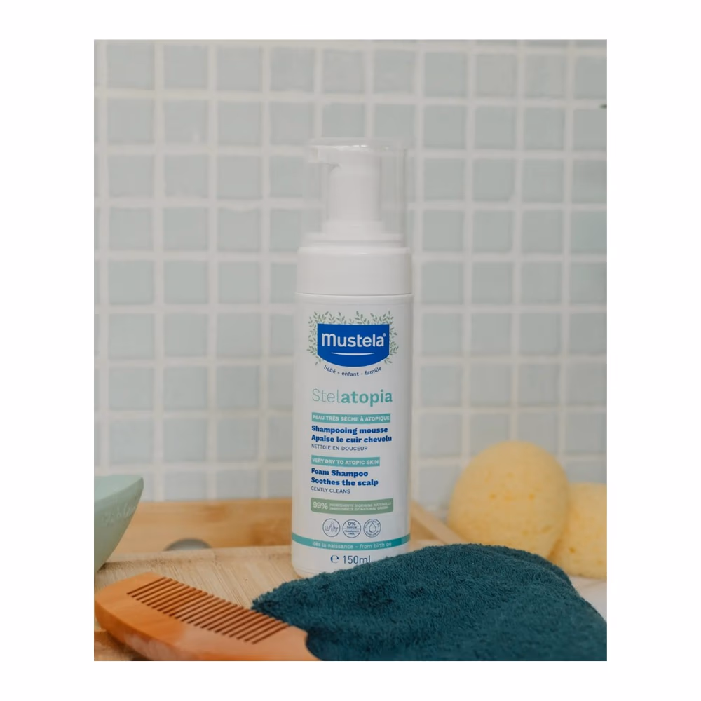 Mustela Stelatopia Foam Shampoo 150ML 3