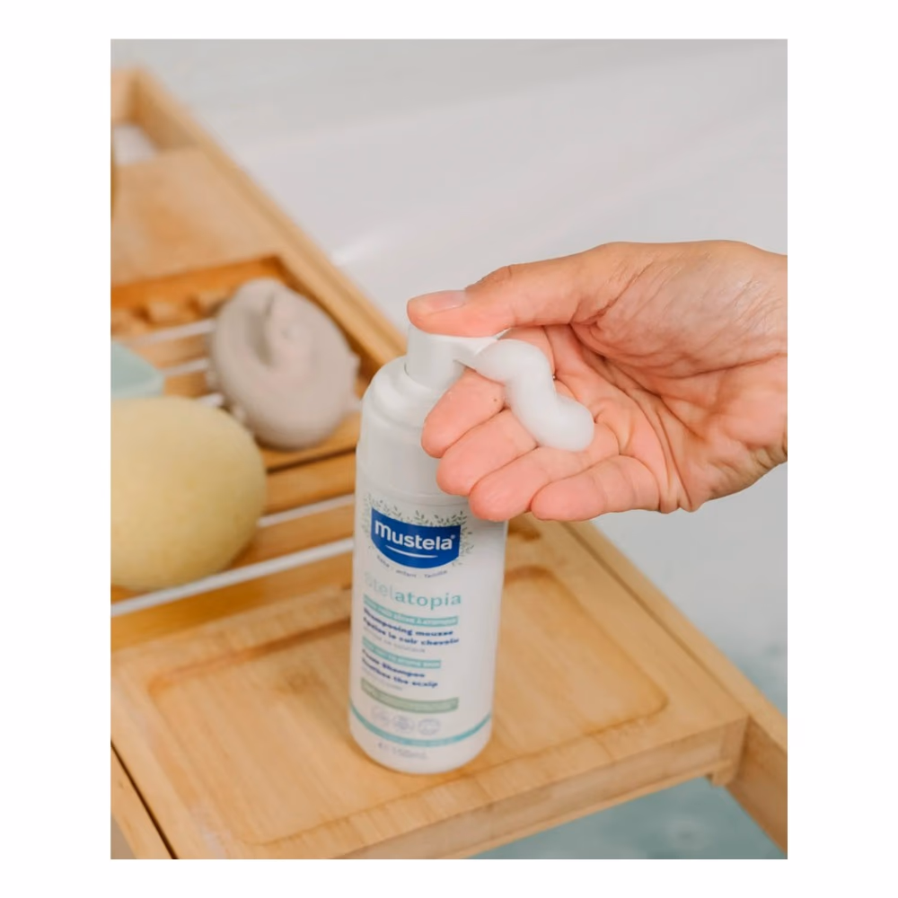 Mustela Stelatopia Foam Shampoo 150ML 2