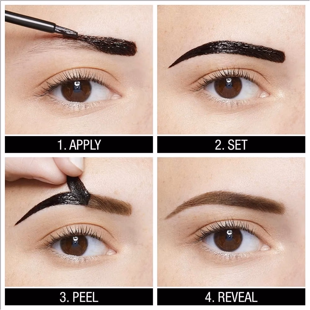 Maybelline Tattoo Brow Easy Peel Off Tint Warm Brown  2