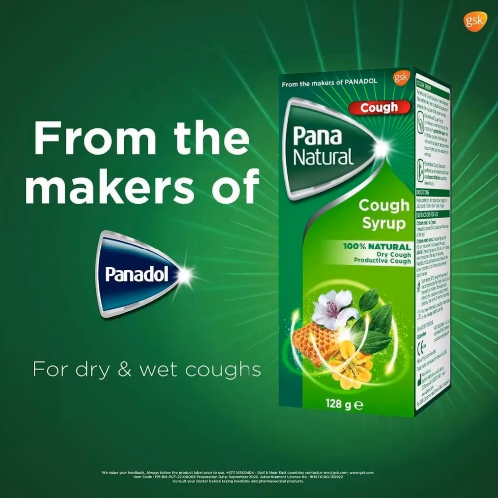 Pana Natural Cough Syrup 128g 3