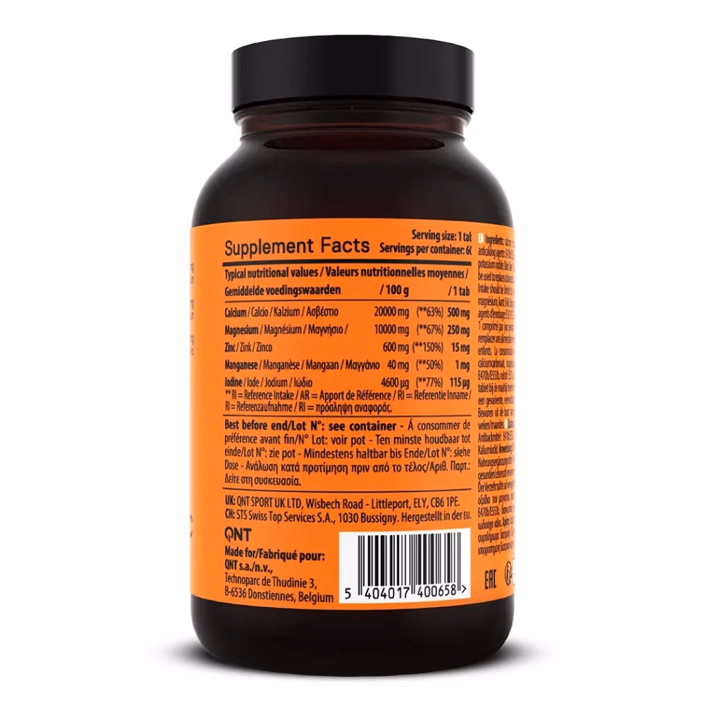 QNT Move Calcium Magnesium Zinc - 60 Tablets 3