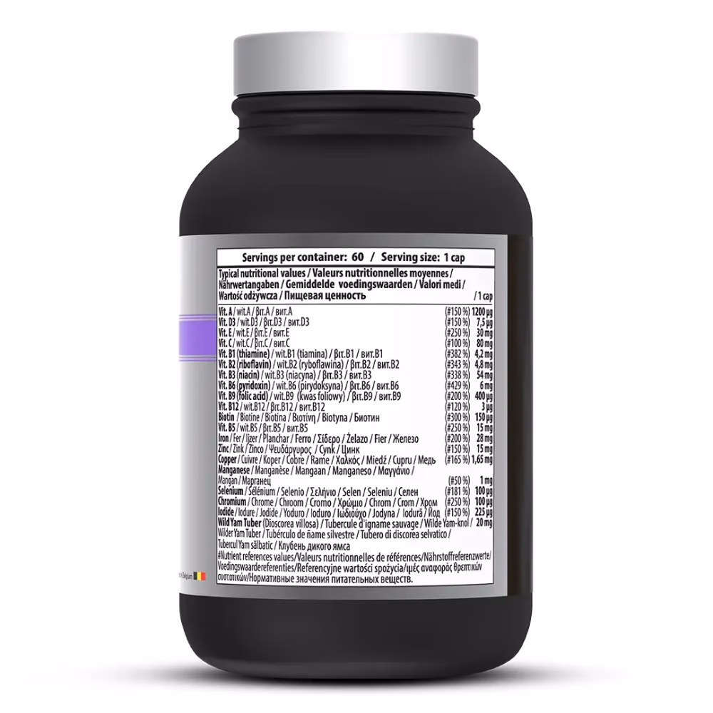 QNT Care Womens Multivitamins - 60 Vegan Capsule  3