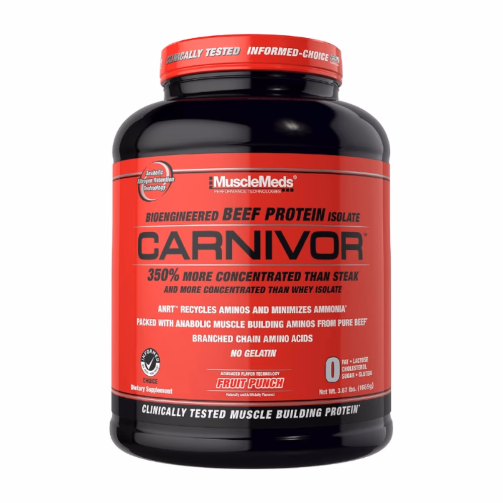 MuscleMeds Carnivor Beef Protein Isolate – Fruit Punch 4lb 2