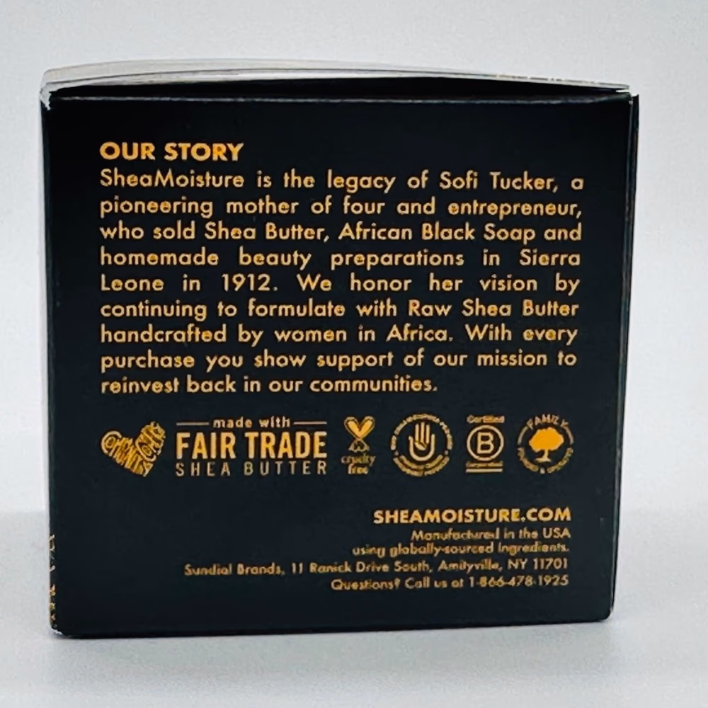 Shea Moisture African Black Soap Balancing Moisturizer 57g  4