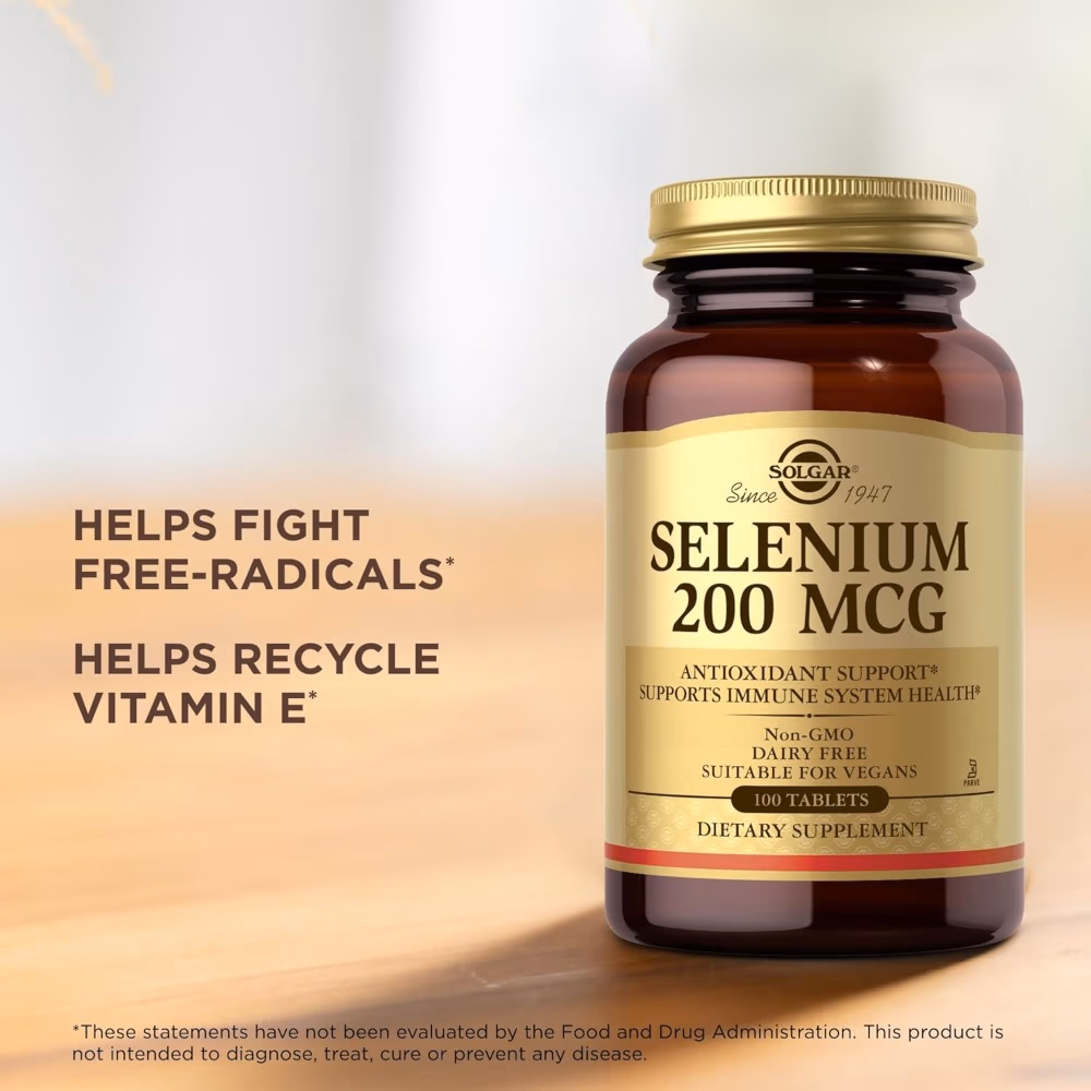 Solgar Selenium 200mcg 100 Tablets 3