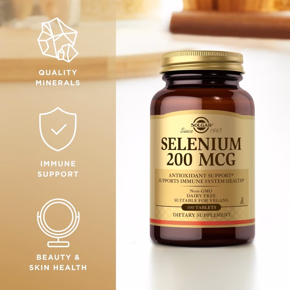 Solgar Selenium 200mcg 100 Tablets 4