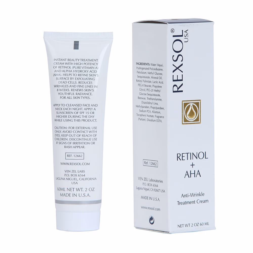 REXSOL Retinol + AHA Cream 60ml 2