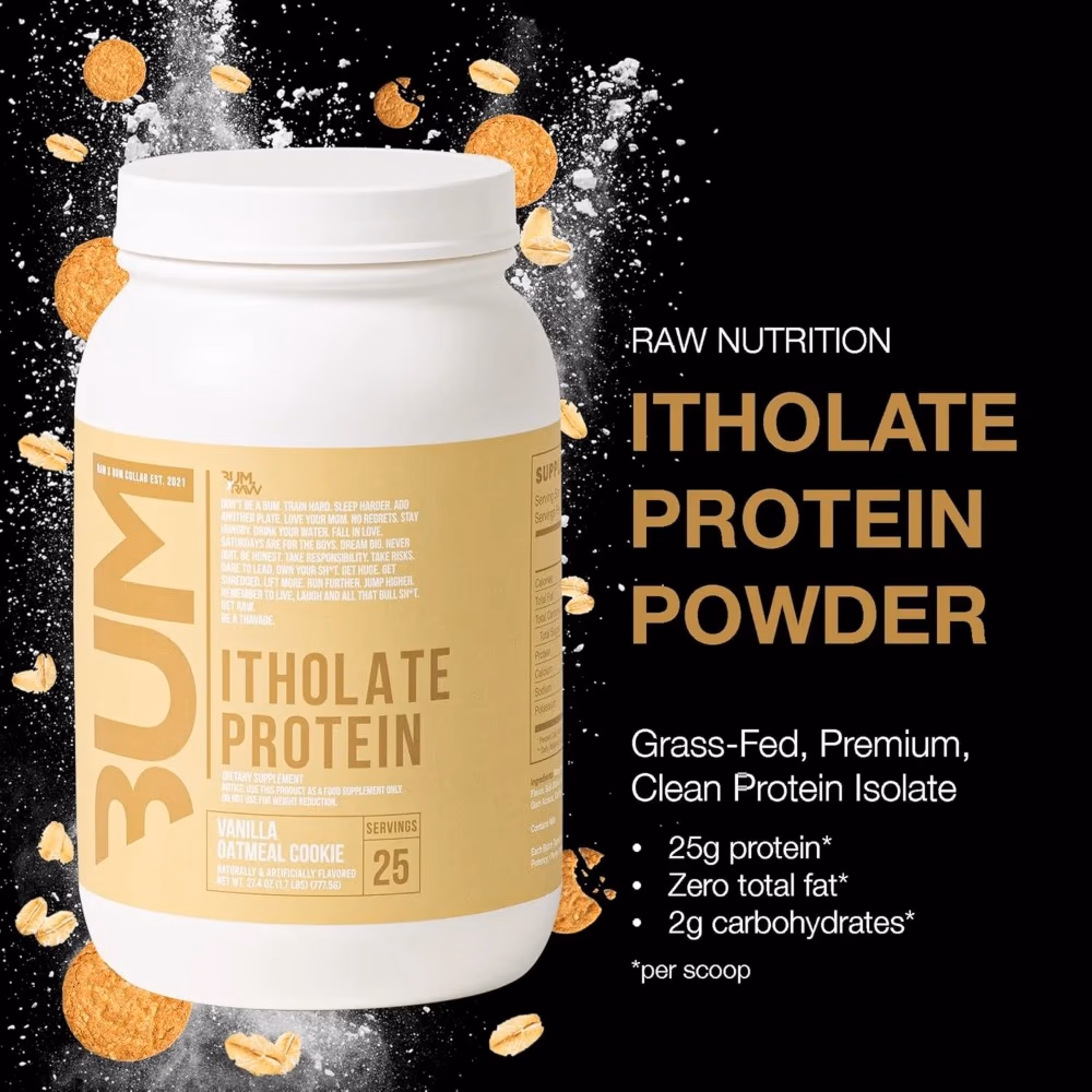 RAW Bum Itholate Protein 777GM Vanilla Oatmeal Cookie 3