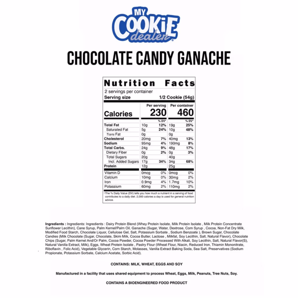 Raw My Cookie Dealer Chocolate Candy Ganache 113Gm 5