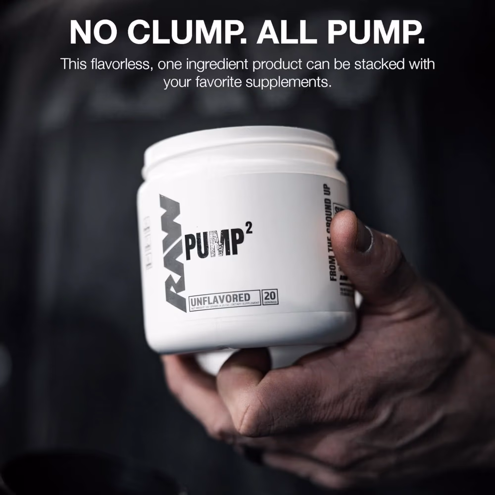 Raw Pump2 Powder Unflavored 120 Gm 3