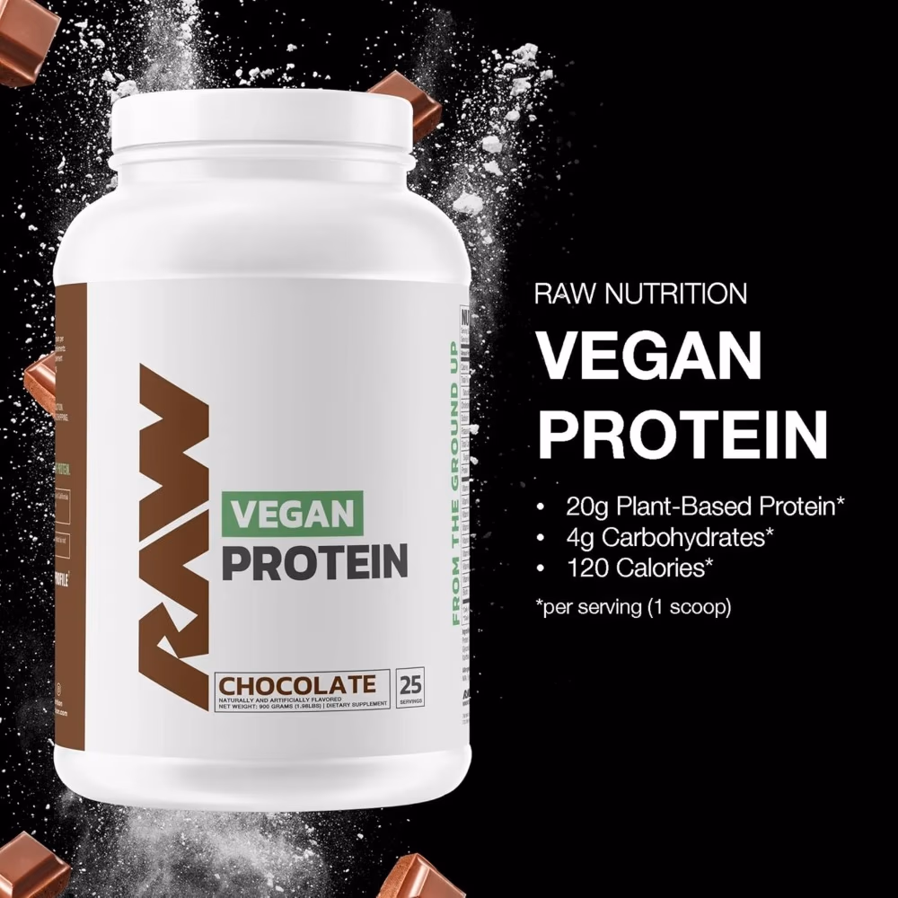 Raw Vegan Protein Chocolate 900gm 4