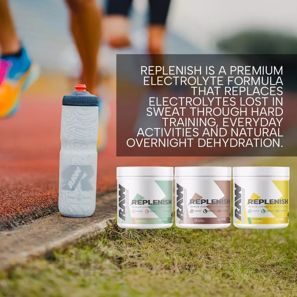 Raw nutrition Replenish 780gm - Watermelon Mojito Flavor 5