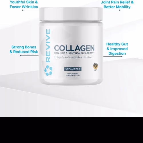 Revive Collagen Powder 405gm - Unflavored 4