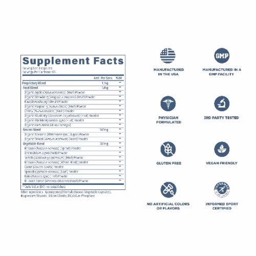 Revive Daily Greens - 180 Capsules 4