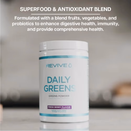 Revive Daily Greens Powder Fresh Berry 297Gm 3