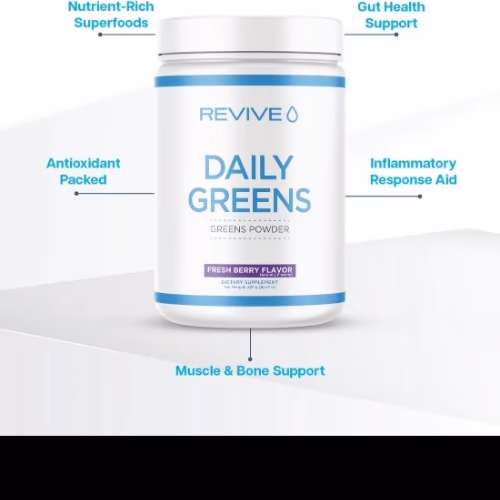 Revive Daily Greens Powder Fresh Berry 297Gm 5