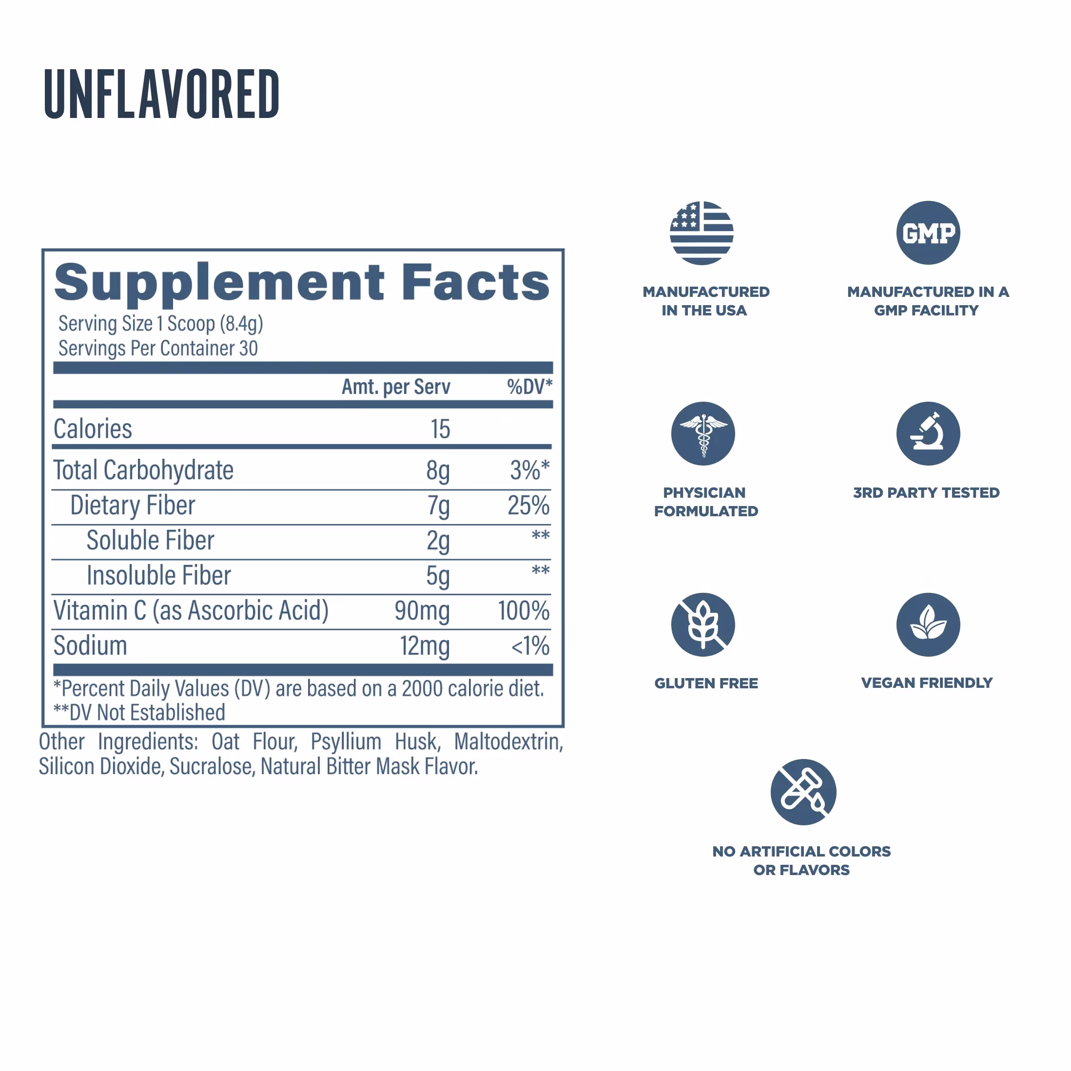 Revive Fiber 30 Servings Unflavoured 4