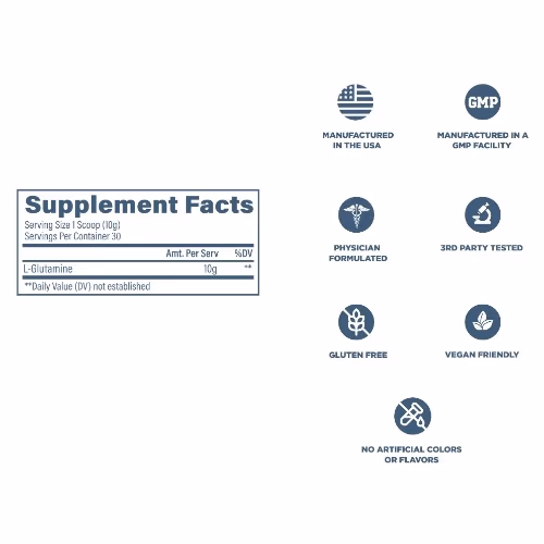 Revive Glutamine Powder Unflavored 300g 2